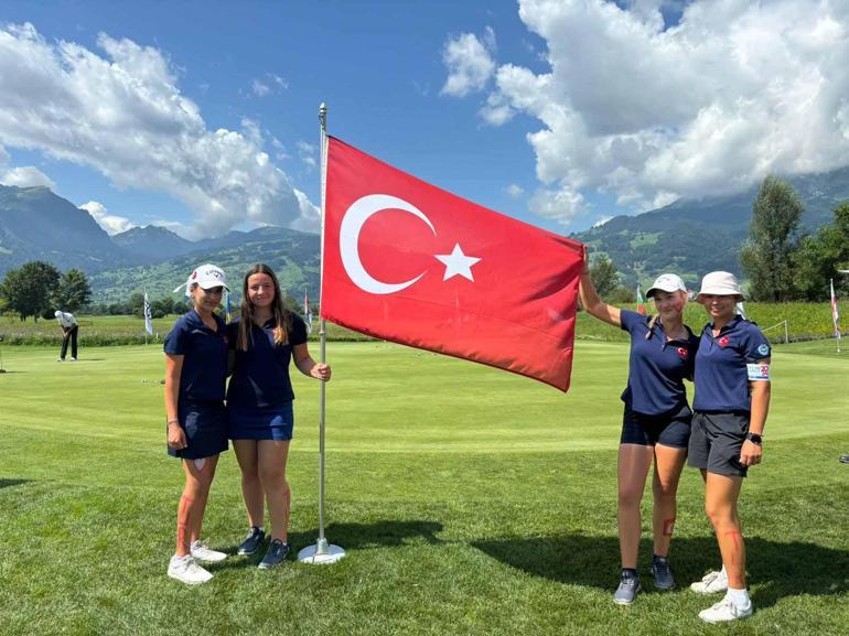 Milli golfçüler Avrupa’da şampiyon oldu