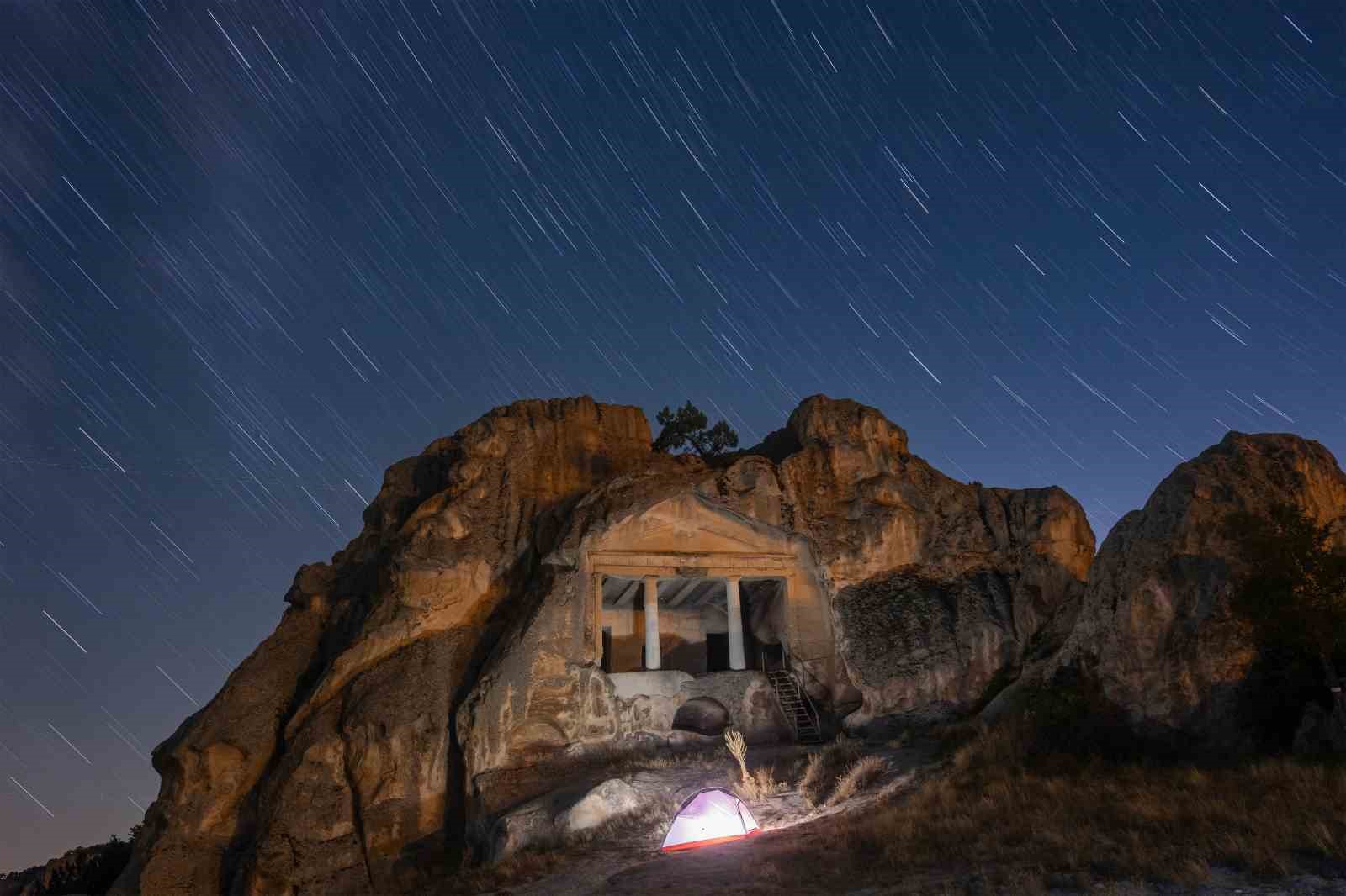 Perseid meteor yağmuru Eskişehir’de de fotoğraflandı