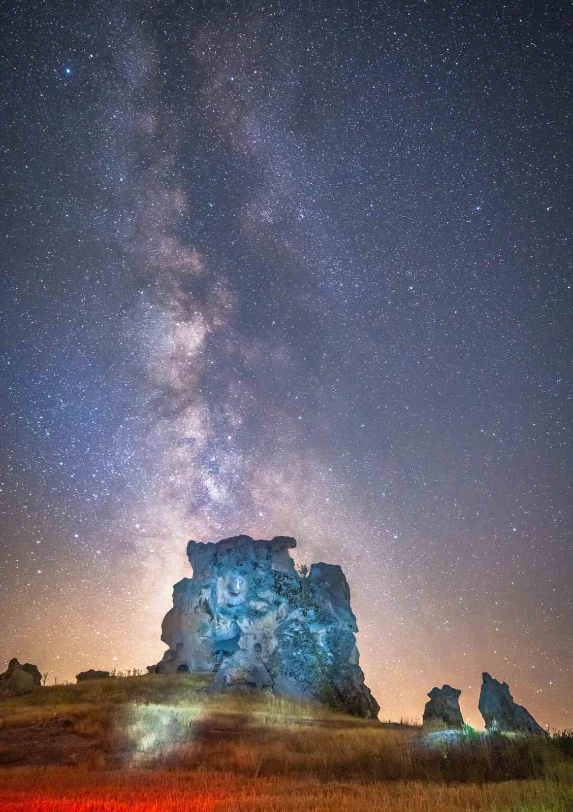 Perseid meteor yağmuru Eskişehir’de de fotoğraflandı