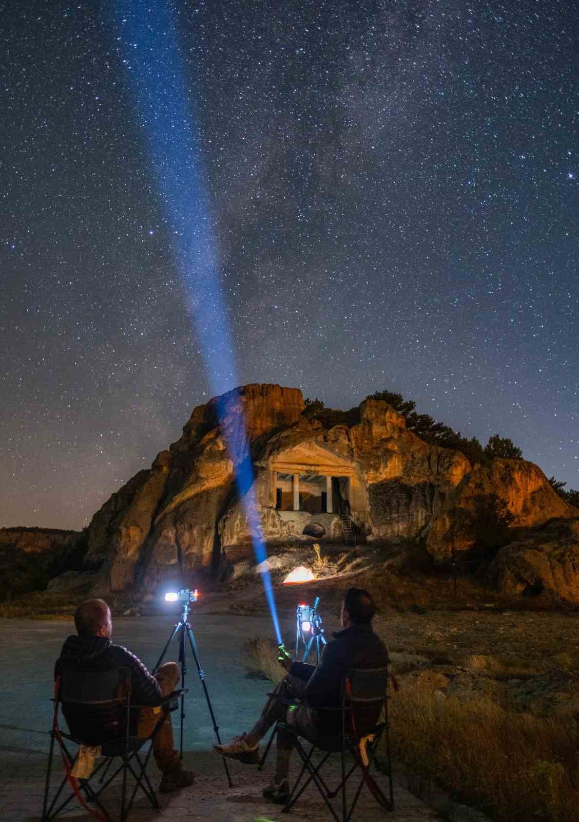 Perseid meteor yağmuru Eskişehir’de de fotoğraflandı