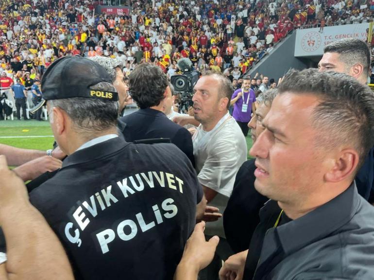 Ali Koç'u iterek düşüren Göztepe yöneticisi Fatih Özkan gözaltına alındı