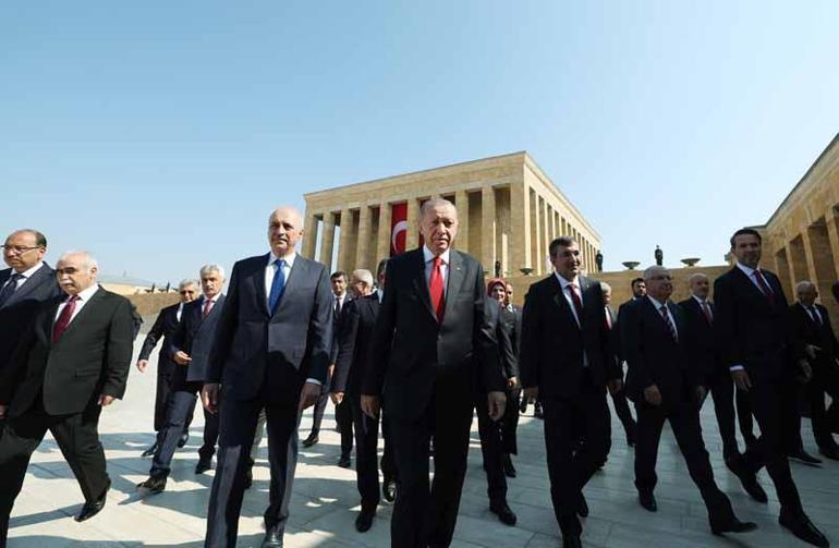 Anıtkabir'de '30 Ağustos Zafer Bayramı' töreni