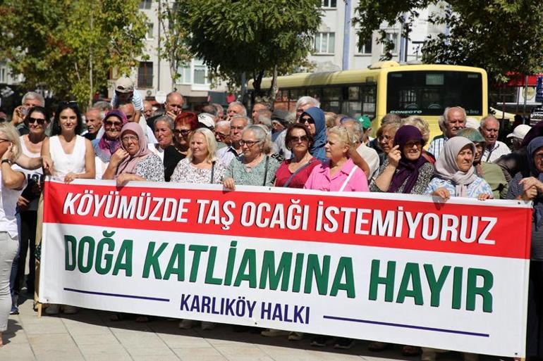 Köylülerden ikinci taş ocağına karşı imza kampanyası