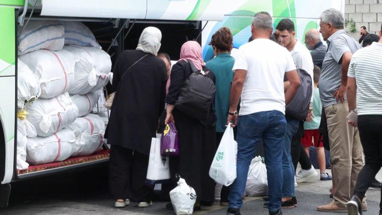 Büyük İstanbul Otogarı'nda okula dönüş yoğunluğu