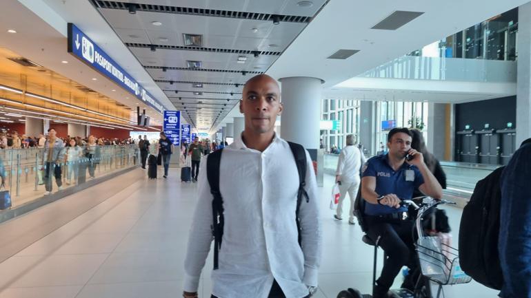 Beşiktaş’ın yeni transferi Joao Mario İstanbul’da