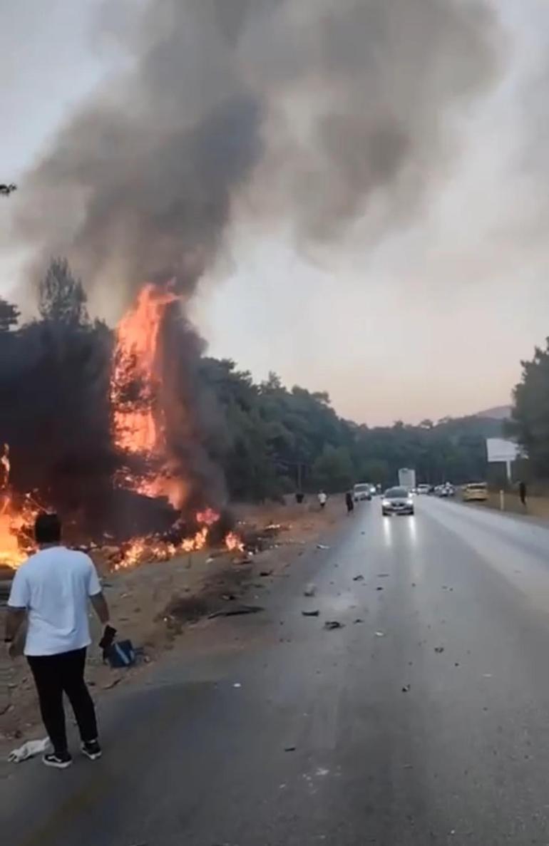 Bodrum’da motosikletle hafif ticari araç çarpıştı: 1 ölü, 2 yaralı