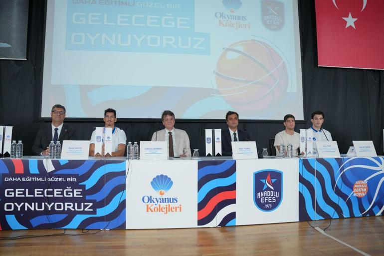 Anadolu Efes ile Okyanus Kolejleri, öğrenci-sporcular için iş birliğini 4 yıl uzattı