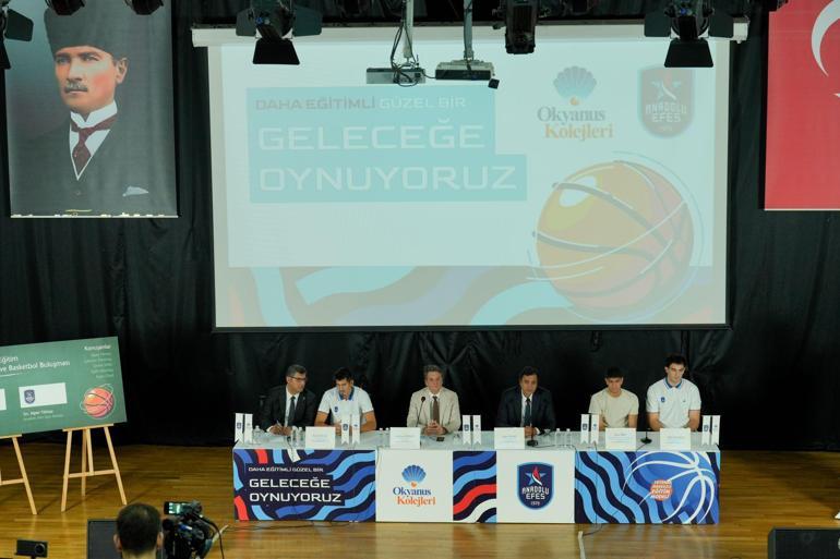 Anadolu Efes ile Okyanus Kolejleri, öğrenci-sporcular için iş birliğini 4 yıl uzattı