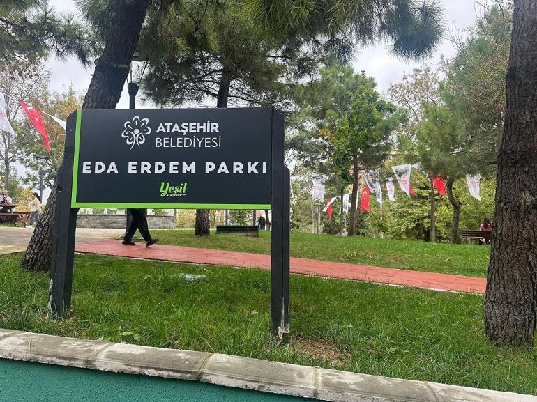 Ataşehir’de Eda Erdem’in adını taşıyan parkın açılışı yapıldı