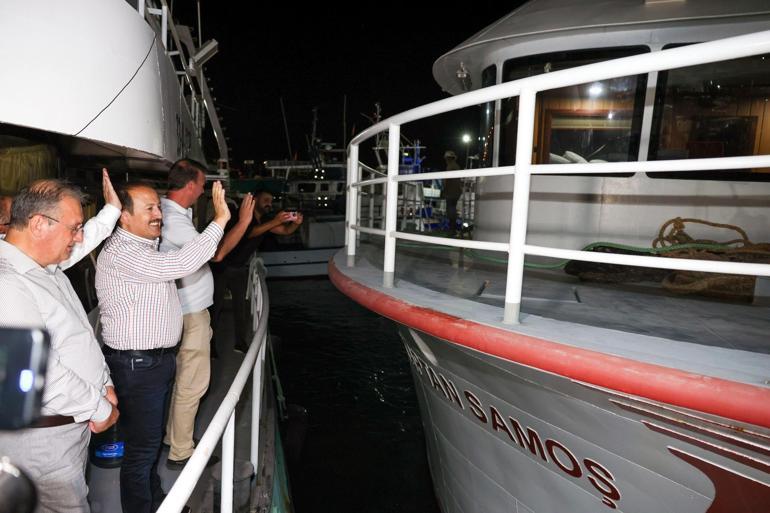 Mersin’de balıkçılar ‘Vira Bismillah’ deyip denize açıldı