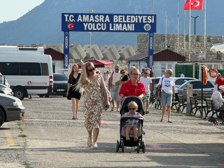 Amasra'ya kruvaziyerle 2 yılda 62 bin 259 Rus turist geldi