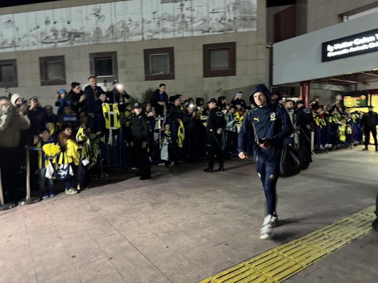 Fenerbahçe kafilesi Samsun'a indi