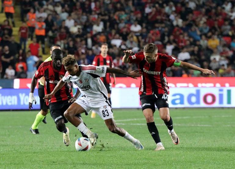 Gaziantep FK, Beşiktaş karşısında 1 puanı uzatmalarda aldı