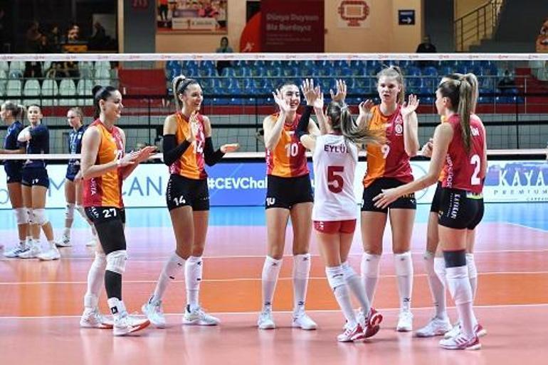 Galatasaray Daikin, CEV Challenge Kupası'na galibiyetle başladı