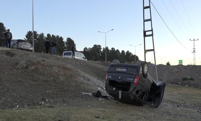 Ağrı'da 2 ayrı trafik kazası; 15 yaralı