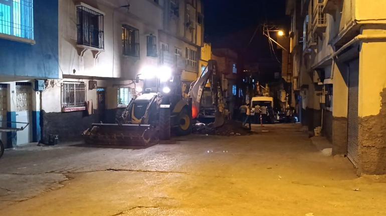 Gaziantep’te doğalgaz boru hattı delindi, gaz sızıntısı mahallede paniğe neden oldu