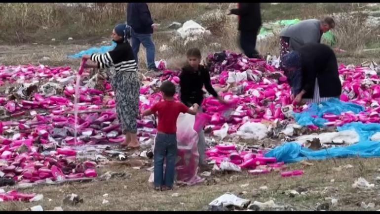 Avcılar'da çalınan temizlik ürünlerinden geri kalanlar kapışıldı