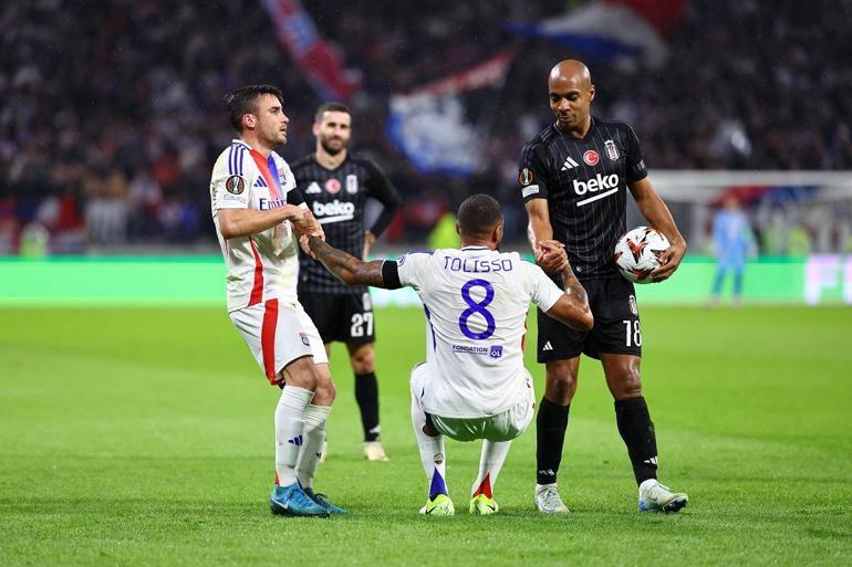 Beşiktaş, Lyon’u tek golle geçti