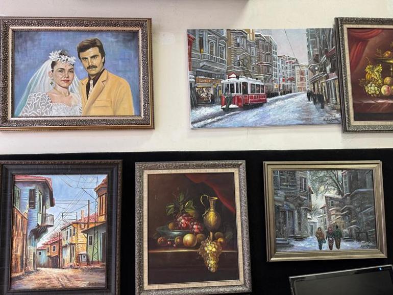 Ressam, 69 yaşında diploma hayalini gerçekleştirdi