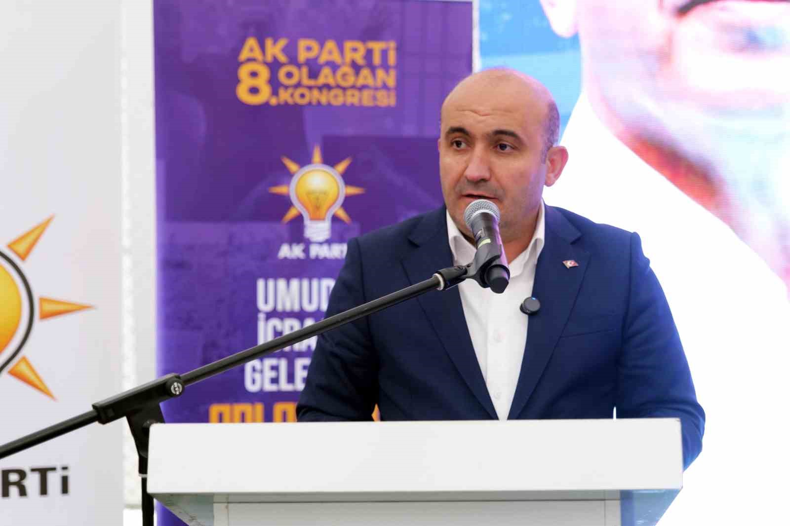 AK Parti Han ve Çifteler ilçe kongrelerine yoğun katılım