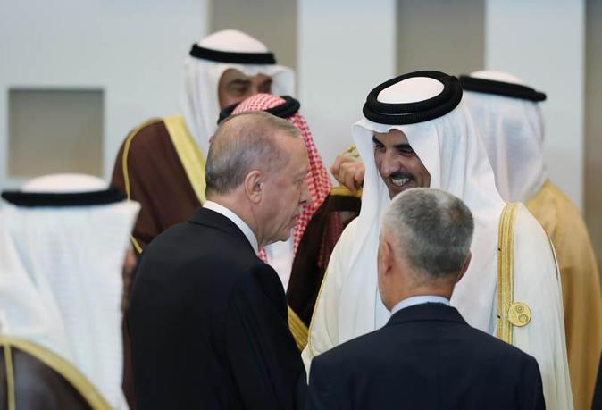 Cumhurbaşkanı Erdoğan, Riyad’da liderlerle aile fotoğrafı çekimine katıldı