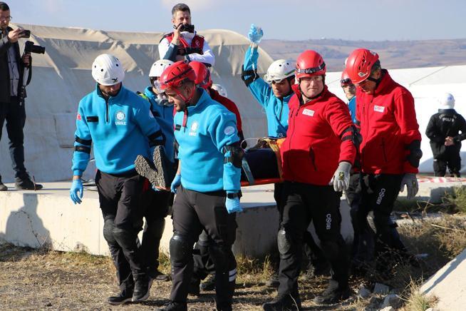 Tekirdağ'da 500 personelle deprem tatbikatı