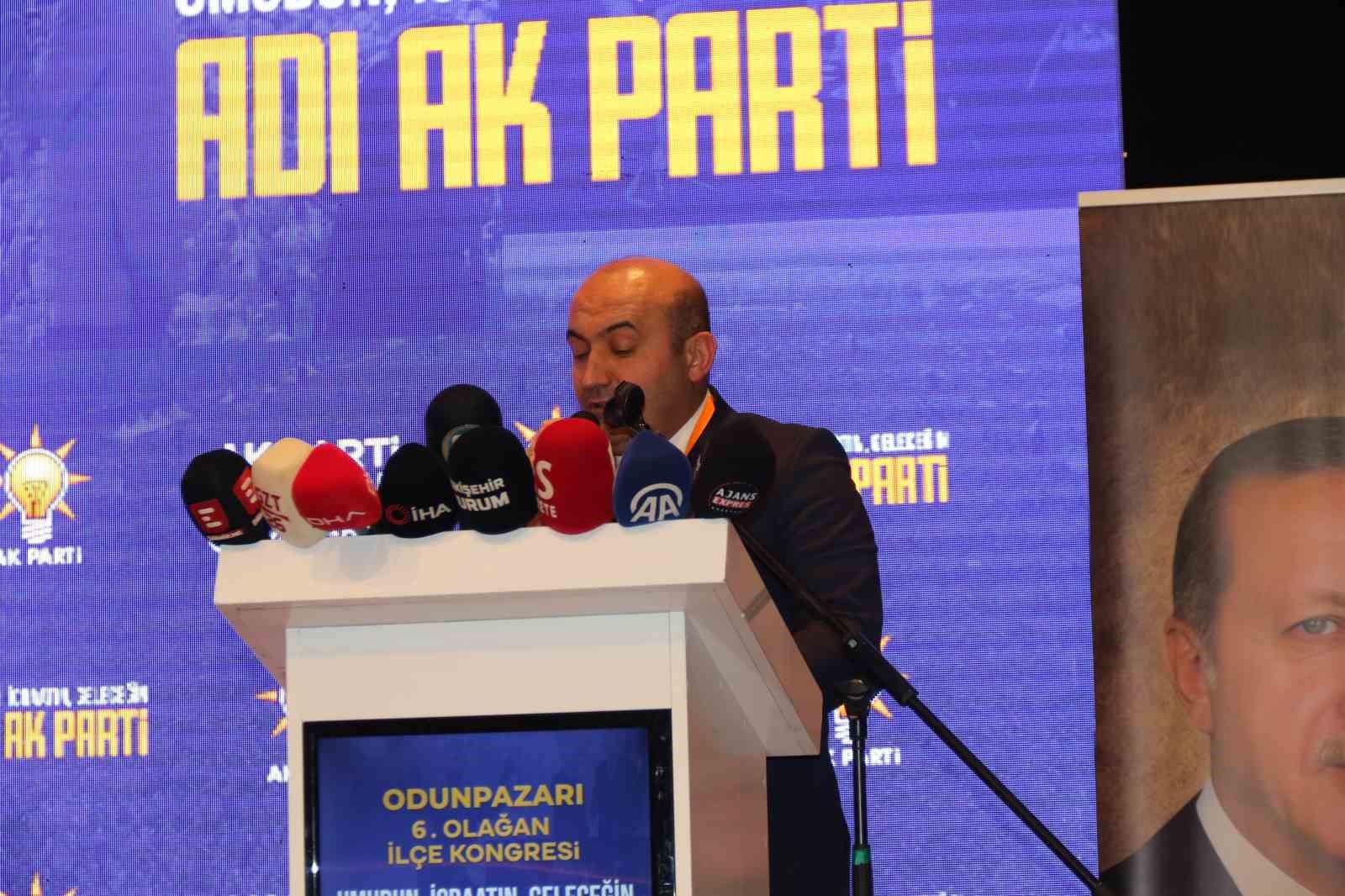 AK Parti Odunpazarı 6. Olağan Kongresi gerçekleşti