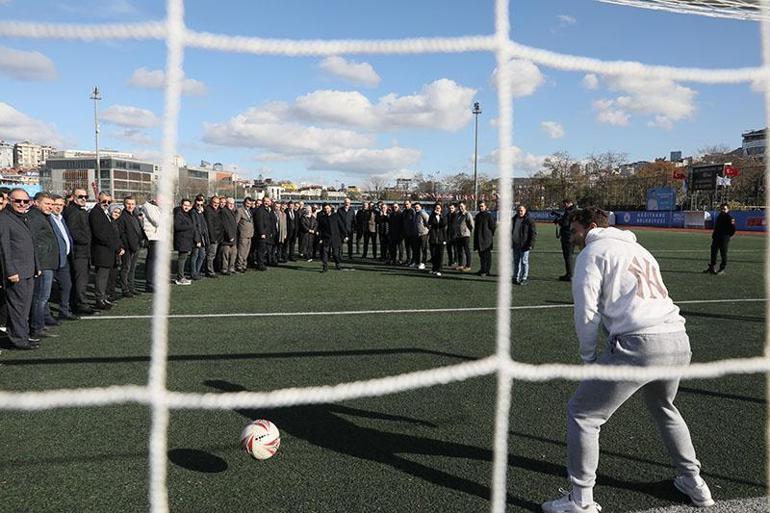 Kağıthane Hasbahçe Spor Sahası’ndaki tartan pist yenilendi