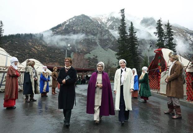 Emine Erdoğan Ala Arça Milli Parkı'nı ziyaret etti