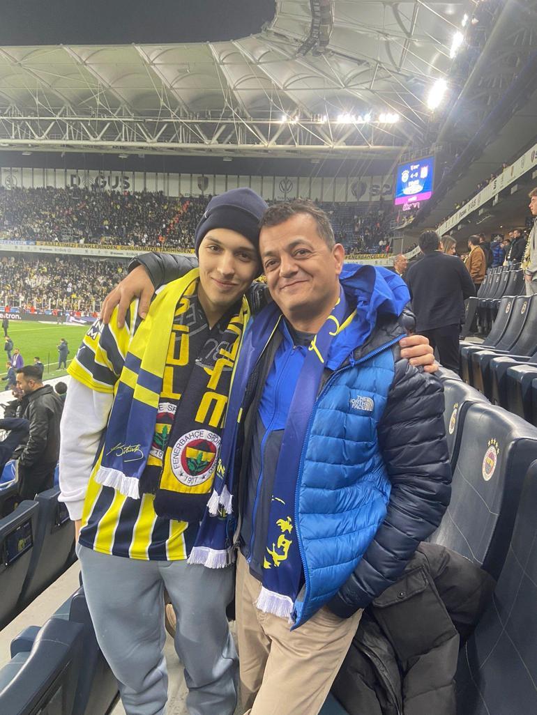 Fenerbahçeli Emir Sözbir, Ülker Stadı'nda yapay kalple maç izleyen ilk taraftar oldu