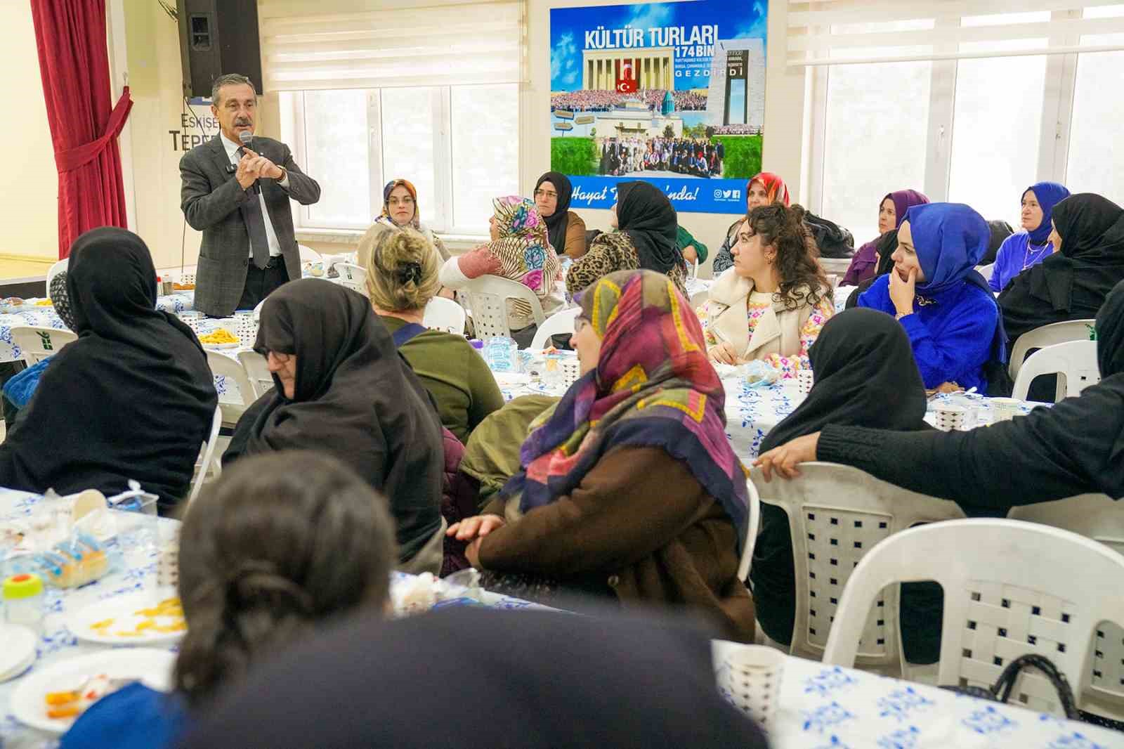 Başkan Ataç, Muttalip’li kursiyerlerle buluştu