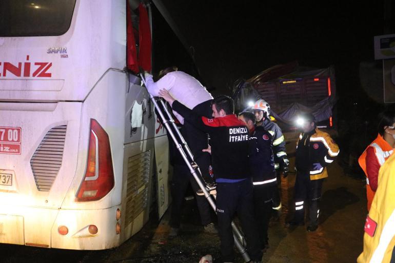 Denizli'de 1 kişinin öldüğü, 20 kişinin yaralandığı otobüs kazasında şoför tutuklandı