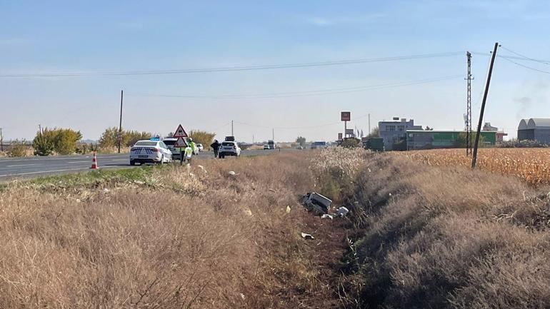 Şanlıurfa'da otomobil devrildi; 5 yaralı