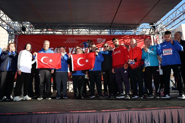 Gaziantep’te Gazi Yarı Maratonu başladı