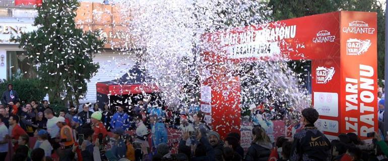 Gaziantep’te Gazi Yarı Maratonu başladı