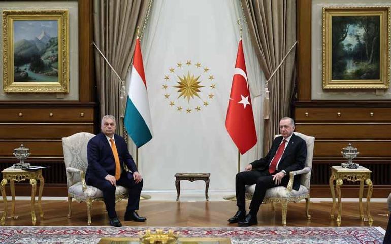 Cumhurbaşkanı Erdoğan, Macaristan Başbakanı Orban'ı kabul etti