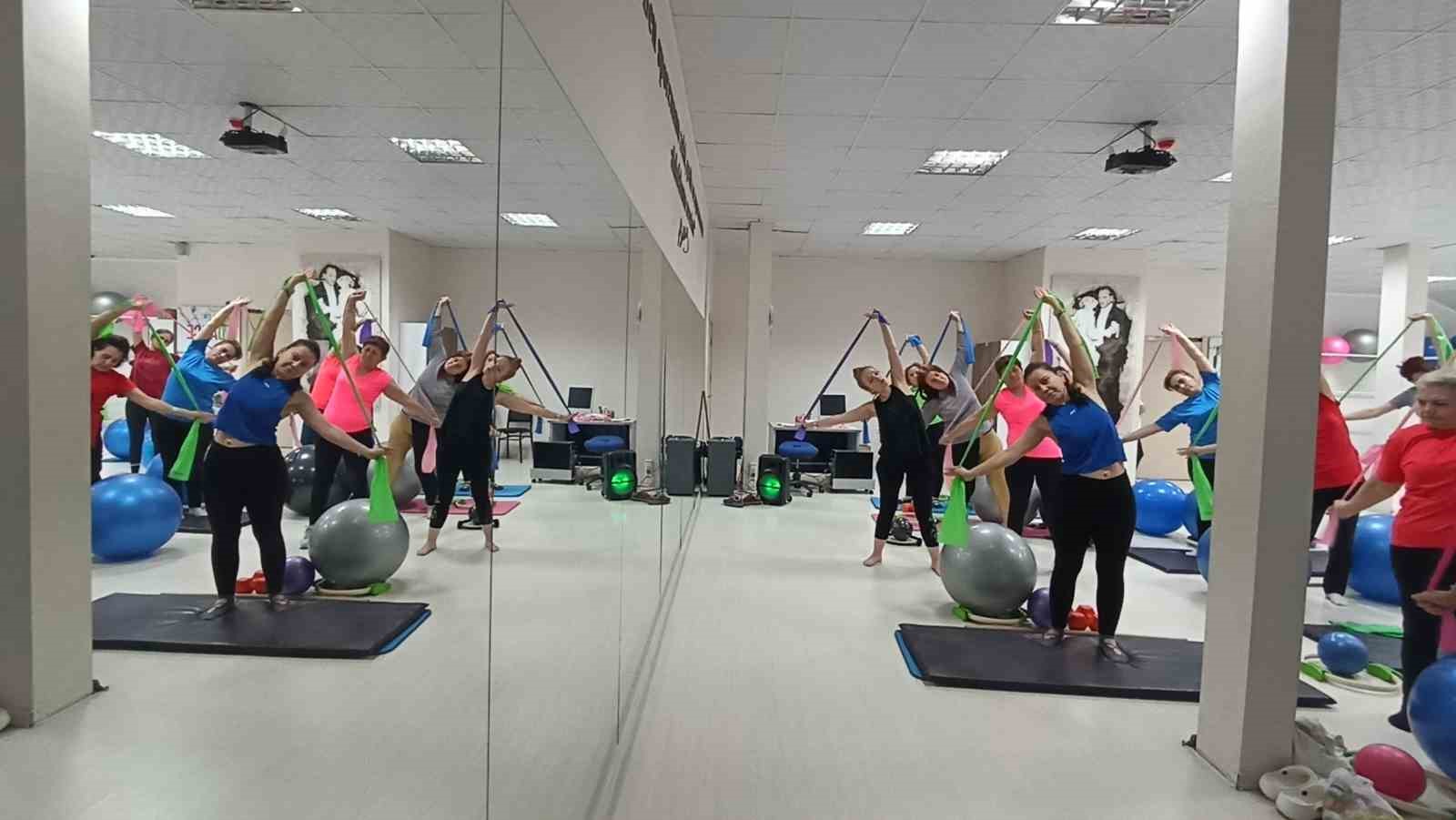 Odunpazarı Belediyesi’nden pilates eğitimleri