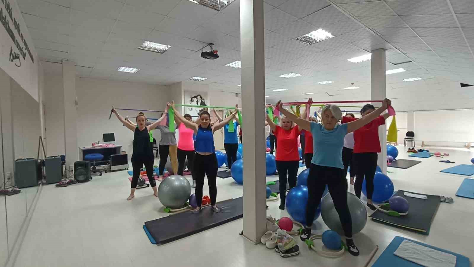 Odunpazarı Belediyesi’nden pilates eğitimleri