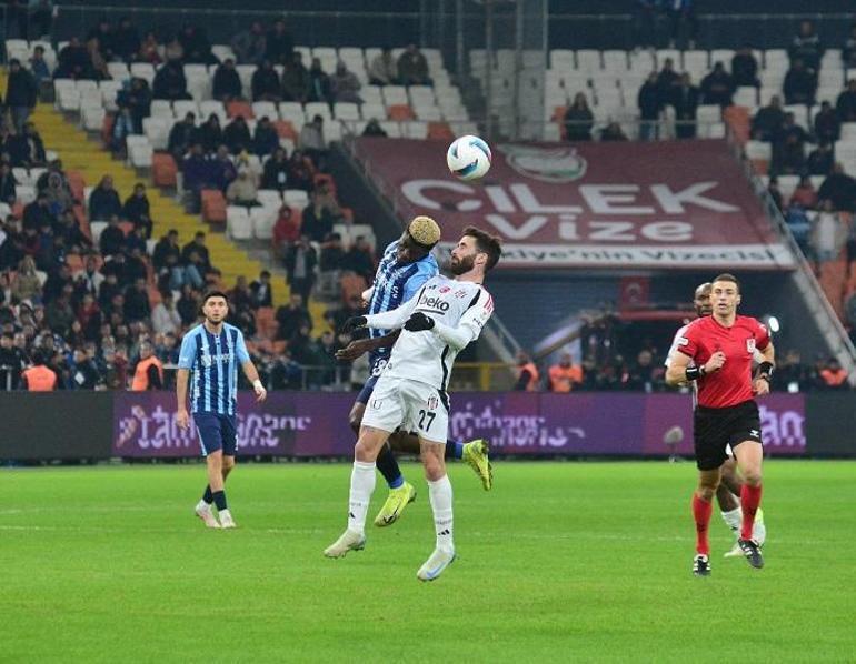 Adana Demirspor, sezonun ilk galibiyetini Beşiktaş karşısında aldı