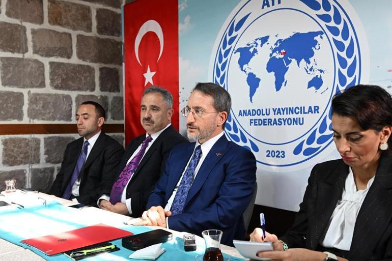 İletişim Başkanı Altun: Temel yaklaşımımız Suriye'nin toprak bütünlüğünün korunması