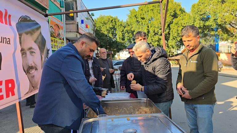 Ferdi Tayfur'un memleketinde helva dağıtıldı