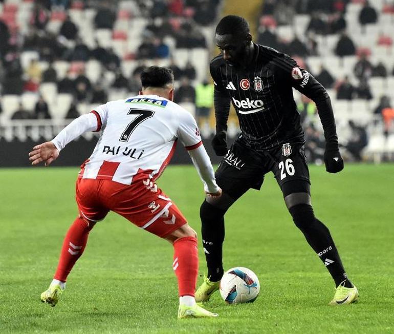 Sivasspor - Beşiktaş: 0-1