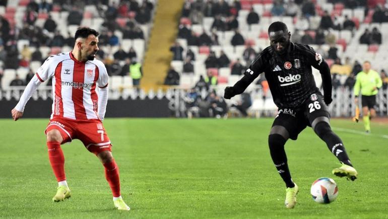 Sivasspor - Beşiktaş: 0-1