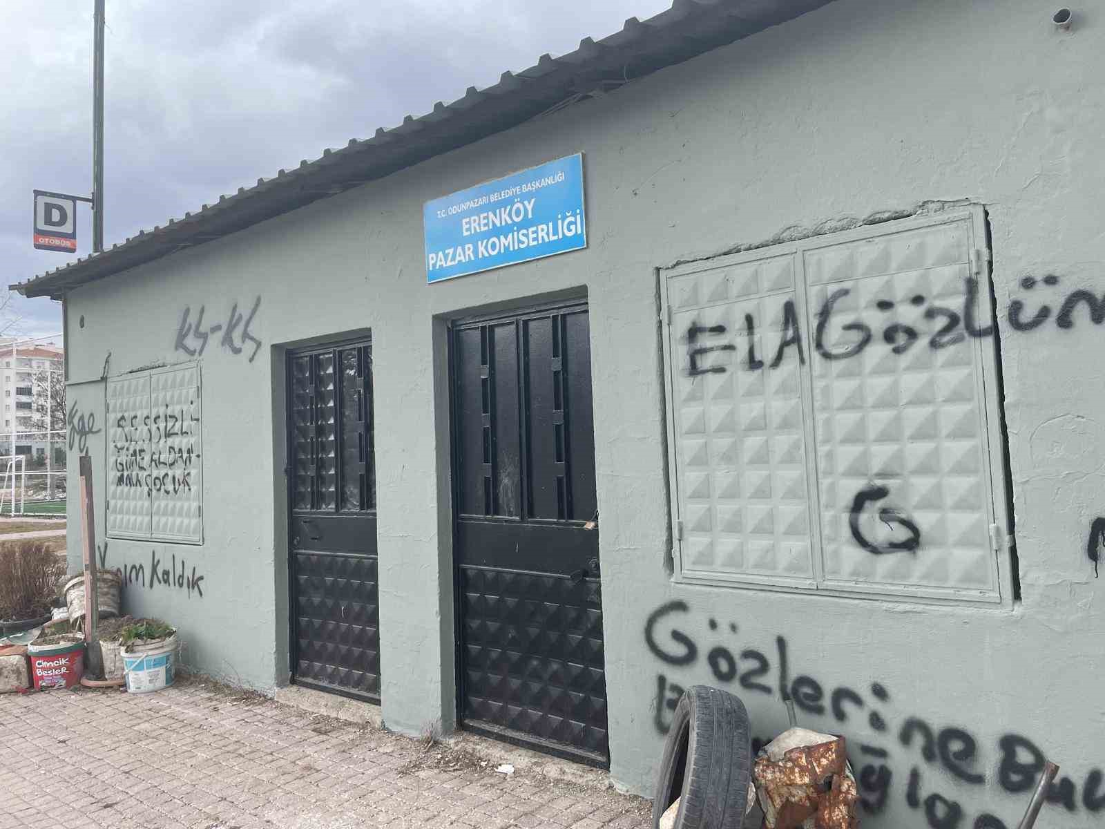 Erenköy Mahalle’sinde vandallık sorunu